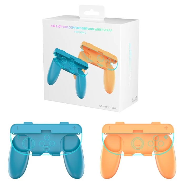 JYS - JYS 2st Nintendo Switch 2 Joy-Con Grip Set Handhållen Gamepad