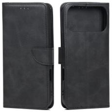 Marv - Marv iPhone 17 Pro Max Plånboksfodral Läder - Svart