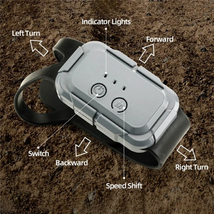 OEM - Fjärrkontroll för Crawler Bil Leksaksfordon Dubbla Batteri - Svart