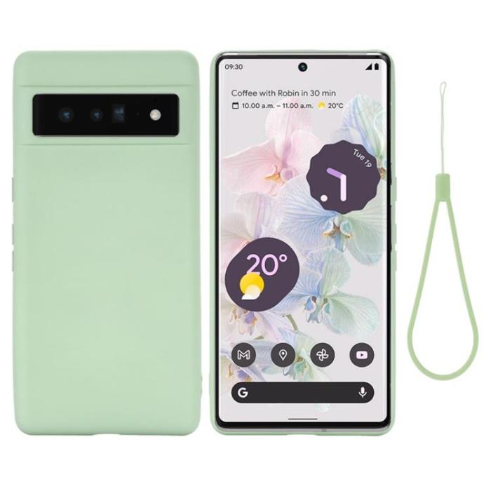 A-One Brand - Google Pixel 7 Pro Skal Liquid Silicone - Grön