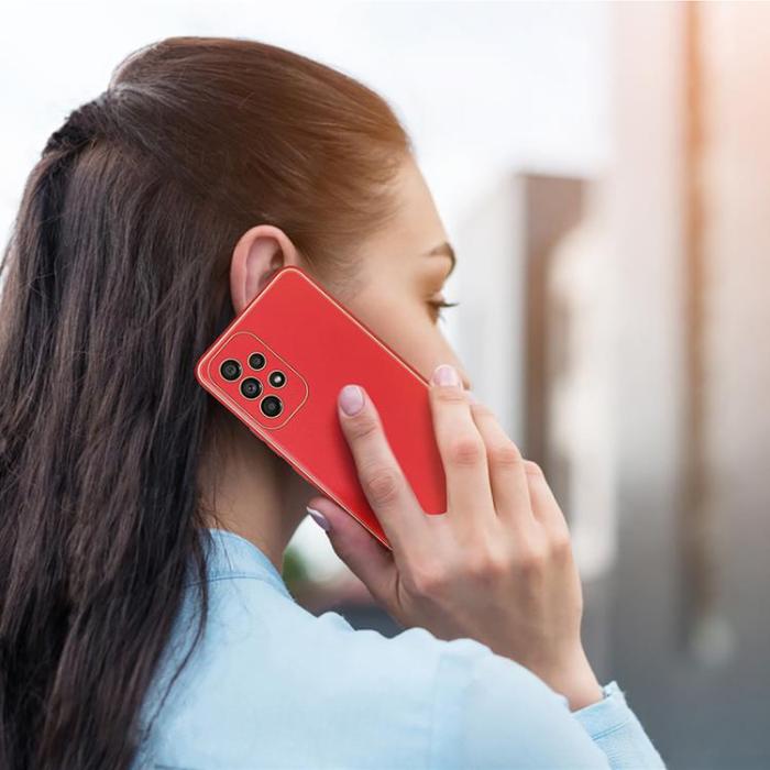 UTGATT1 - Dux Ducis Galaxy A53 5G Skal Yolo Eco Läder - Röd