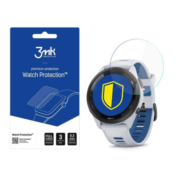 3MK - 3MK Garmin Forerunner 265S Plastfilm Skärmskydd ARC+ Transparent