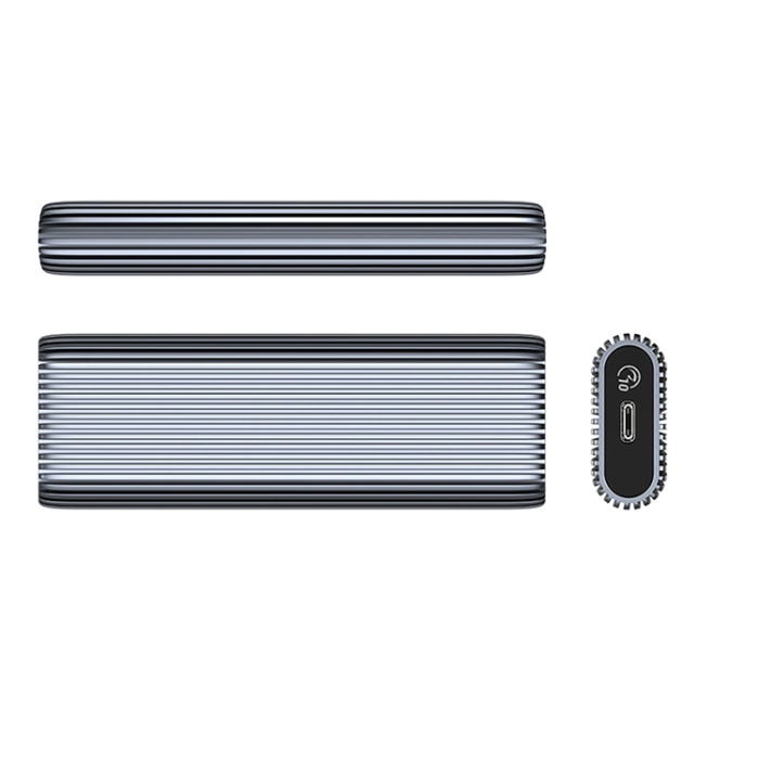 ORICO - Orico Diskenhet M.2 NVME USB-C 3.2 AM2C3-G2 - Grå