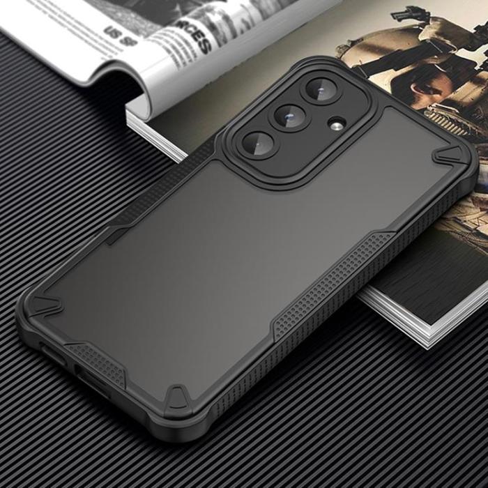 OEM - Galaxy S25 Plus Mobilskal Defender Matt - Svart