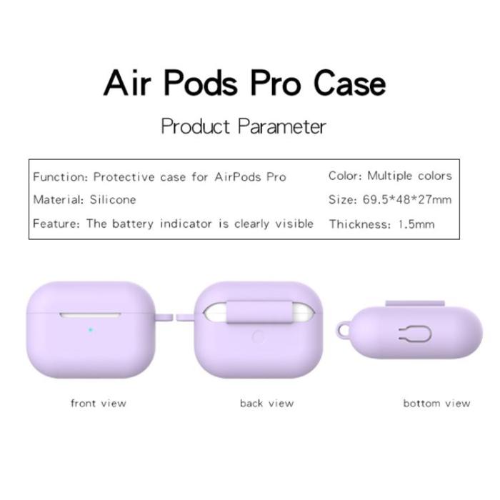 A-One Brand - 5in1 Silicone Skal Airpods Pro - Svart