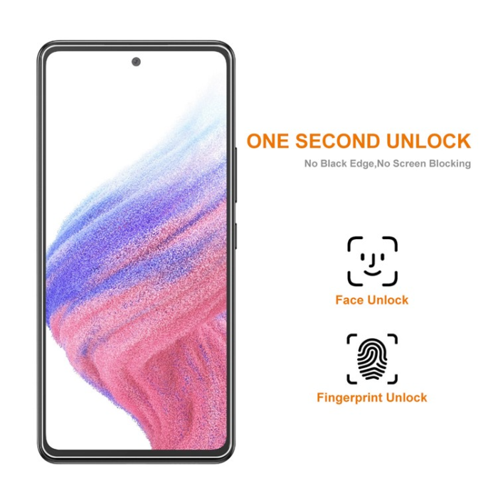 Boom of Sweden - [2-PACK] Galaxy A54 5G Härdat Glas Skärmskydd 9H - Clear