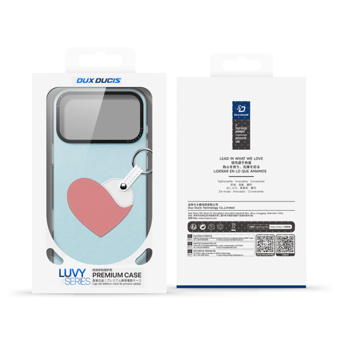 Dux Ducis - DUX DUCIS iPhone 17 Pro Max Mobilskal Fingerring/Rem Luvy Series