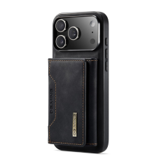 DG.MING - DG.MING iPhone 17 Pro Mobilskal Korthållare Detachable - Svart