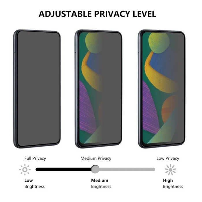 A-One Brand - Sony Xperia 1 VII Härdat glas Skärmskydd Privacy 360°