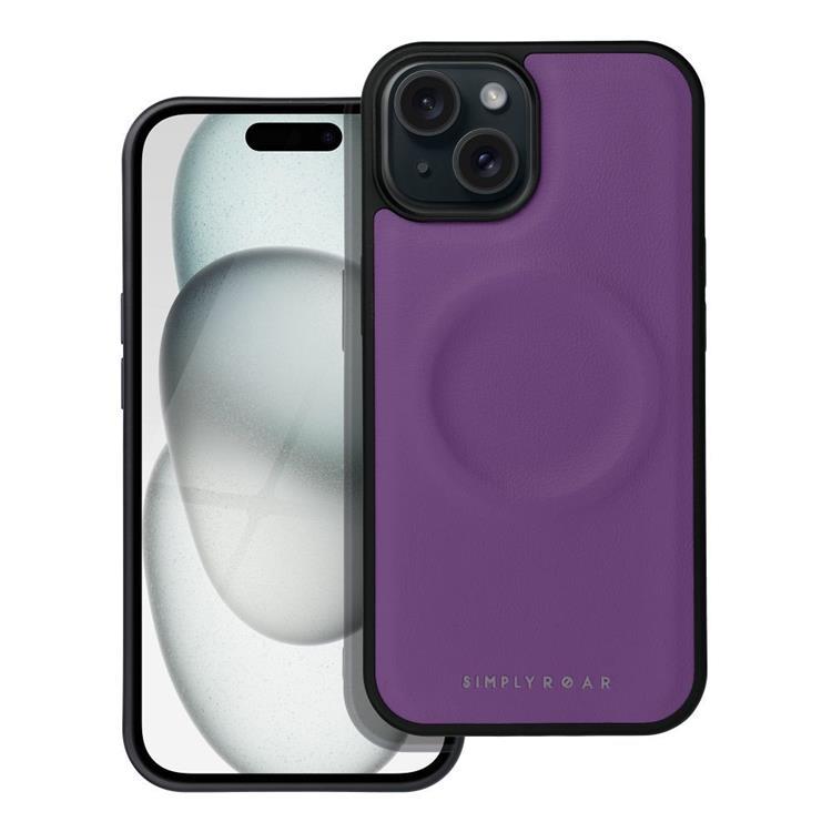 Roar iPhone 15 Mobilskal Magsafe Morning - Lila | 2353 | AlltMobil