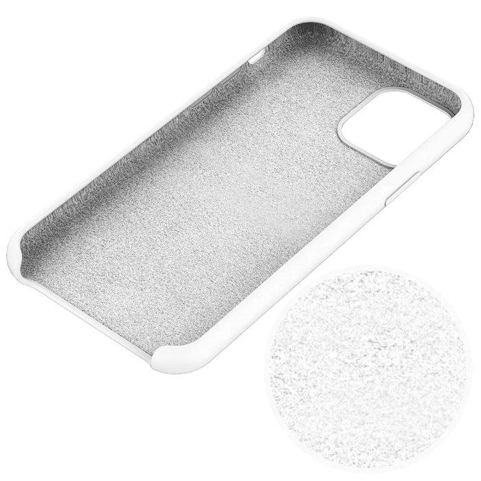 SiGN - SiGN iPhone 7/8/SE (2020/2022) Skal Liquid Silicone - Vit