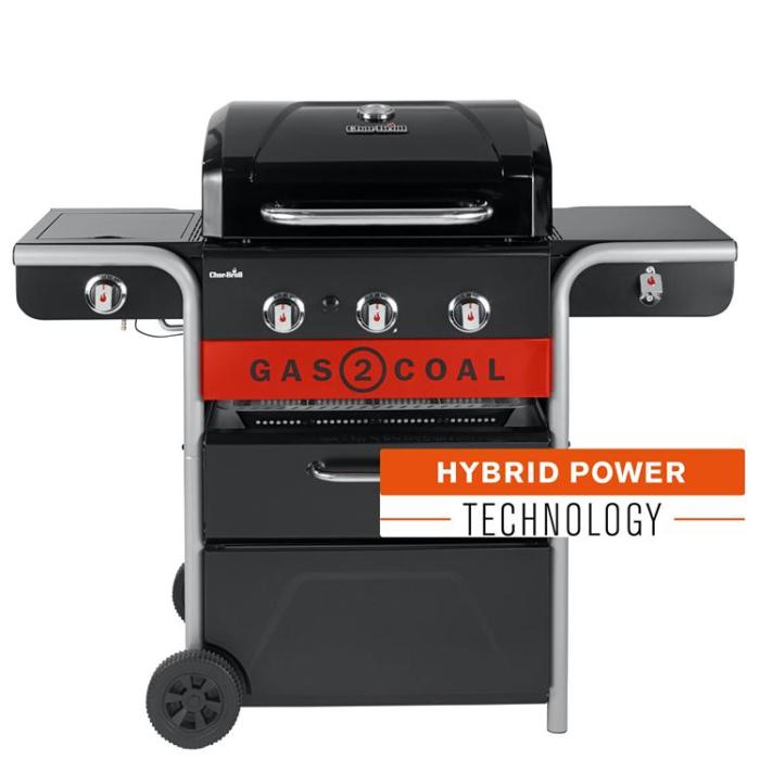 Char-Broil - Char-Broil Hybridgrill Gas2Coal 2.0 330 140925