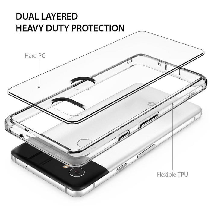 UTGATT4 - Ringke Fusion Skal till Google Pixel 2 XL - Clear
