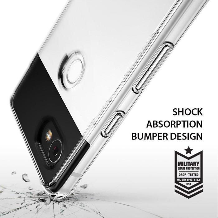 UTGATT4 - Ringke Fusion Skal till Google Pixel 2 XL - Clear