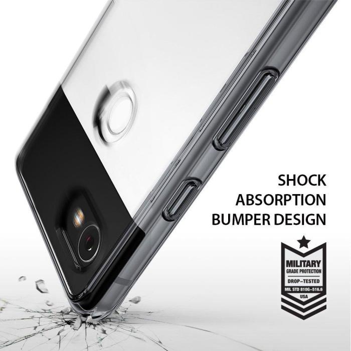 UTGATT5 - Ringke Fusion Skal till Google Pixel 2 XL - Rose Gold