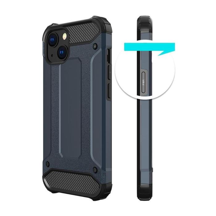 OEM - iPhone 14 Plus Skal Hybrid Armor - Svart