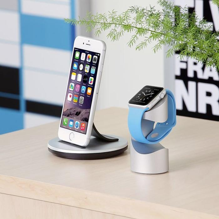 UTGATT1 - Just Mobile TimeStand - Super-elegant ställ i aluminium för Apple Watch - Svart