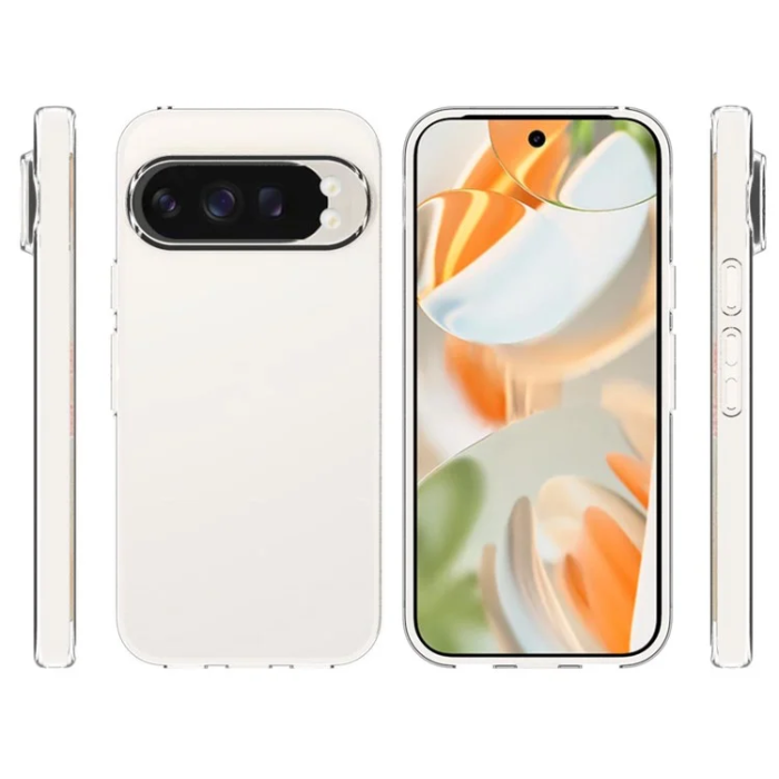 A-One Brand - Google Pixel 10/10 Pro Mobilskal Watermark Resistant - Clear