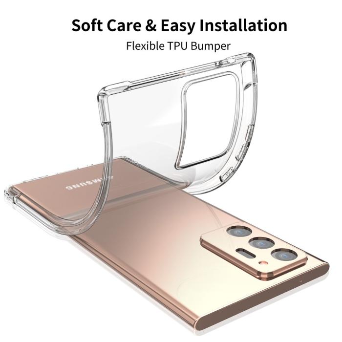OEM - Leeu TPU Skal Till Note 20 Ultra - Clear
