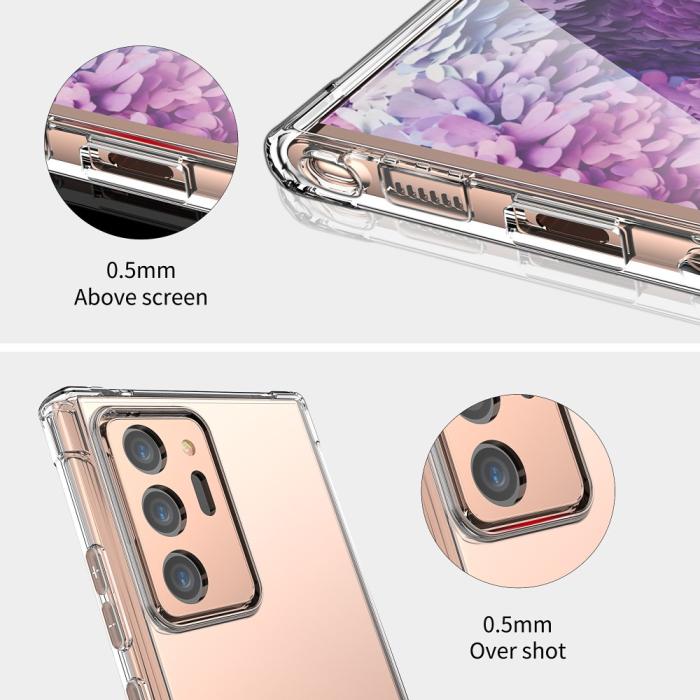 OEM - Leeu TPU Skal Till Note 20 Ultra - Clear