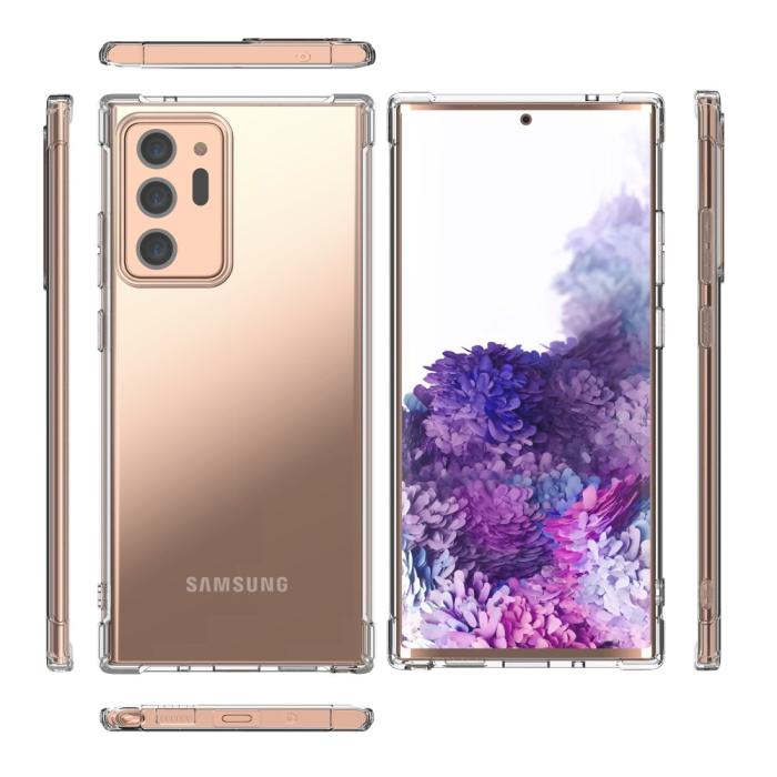 OEM - Leeu TPU Skal Till Note 20 Ultra - Clear