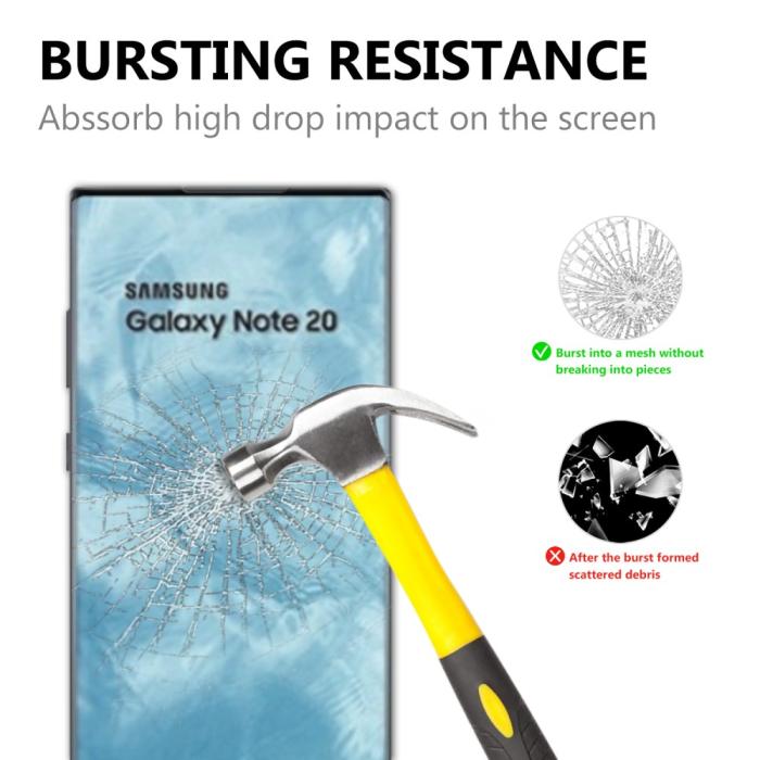 OEM - 3D Härdat Glas Skärmskydd Till Samsung Galaxy Note 20 - Clear