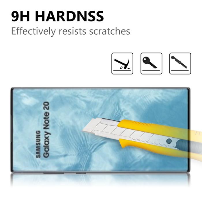 OEM - 3D Härdat Glas Skärmskydd Till Samsung Galaxy Note 20 - Clear