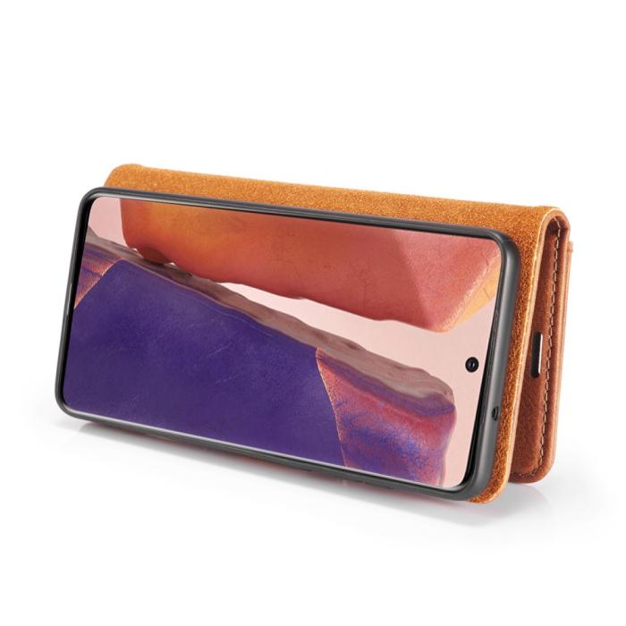 UTGATT1 - DG.MING Detachable 2-in-1 Fodral Till Samsung Galaxy Note 20 - Brun