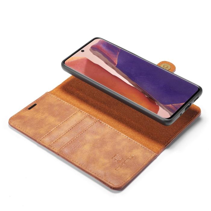 UTGATT1 - DG.MING Detachable 2-in-1 Fodral Till Samsung Galaxy Note 20 - Brun