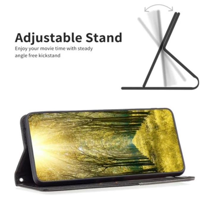 Taltech - iPhone 15 Pro Plånboksfodral - Svart