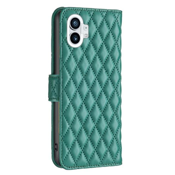 A-One Brand - Nothing Phone 1 Plånboksfodral BINFEN Color Flip - Grön