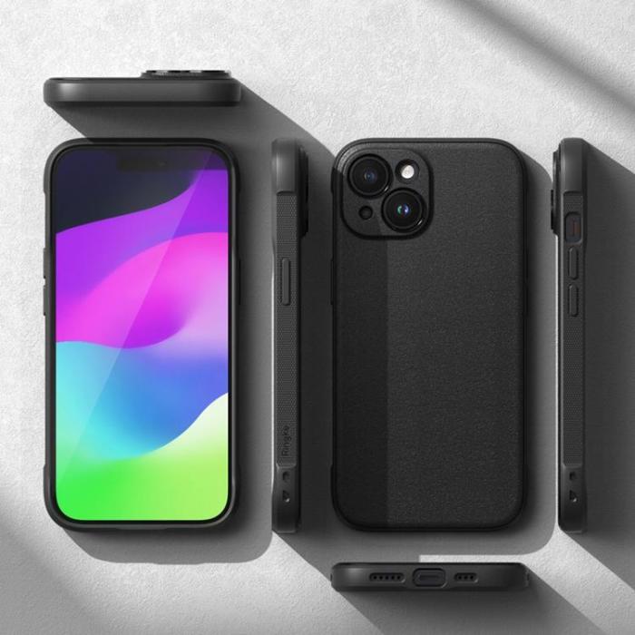 UTGATT - Ringke iPhone 15 Mobilskal Onyx - Svart