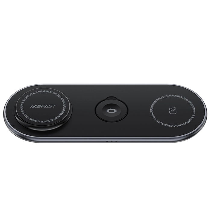 Acefast - Acefast 3-in-1 Trådlös Laddare Qi2 - Svart