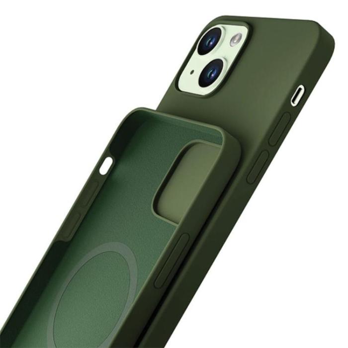3MK - 3MK iPhone 14 Plus/15 Plus Mobilskal MagSafe Hardy - Grön