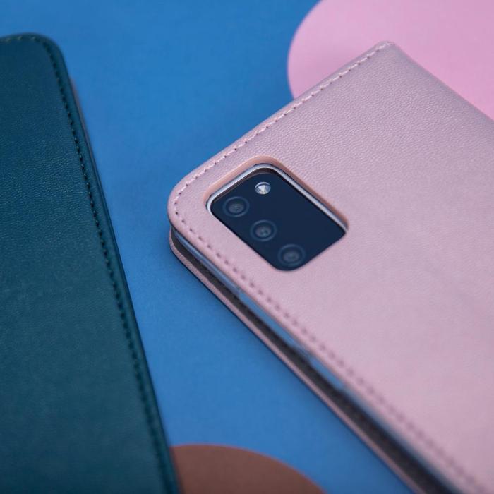 OEM - Smart magnetiskt skal för Samsung Galaxy A71 i roséguld