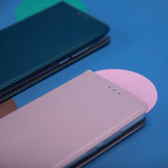 OEM - Smart magnetiskt skal för Samsung Galaxy A71 i roséguld