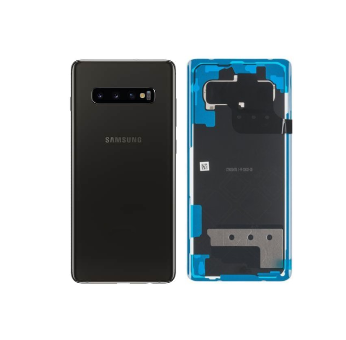 UTGATT1 - Samsung Galaxy S10 Plus Baksida - Ceramic Svart