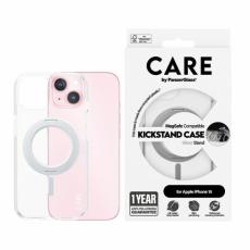 PanzerGlass - CARE PanzerGlass iPhone 15 Mobilskal MagSafe Kickstand Silver