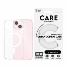 PanzerGlass - CARE PanzerGlass iPhone 15 Mobilskal MagSafe Urban Combat Vit
