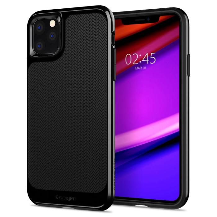UTGATT5 - SPIGEN Neo Hybrid iPhone 11 Pro Max Midnight Svart