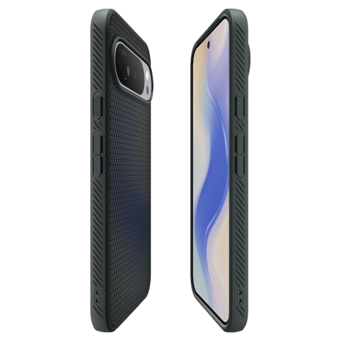 Spigen - Spigen Google Pixel 10 Pro XL Mobilskal Magsafe Liquid Air - Abyss Grön