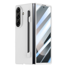 A-One Brand - Galaxy Z Fold 7 Mobilskal med Härdat glas och Pennfack Skin Feel