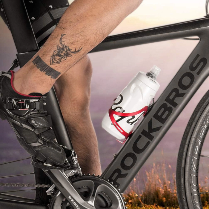 Rockbros - Rockbros 2017-11ARD Cykelhållare För Vattenflaska - Röd