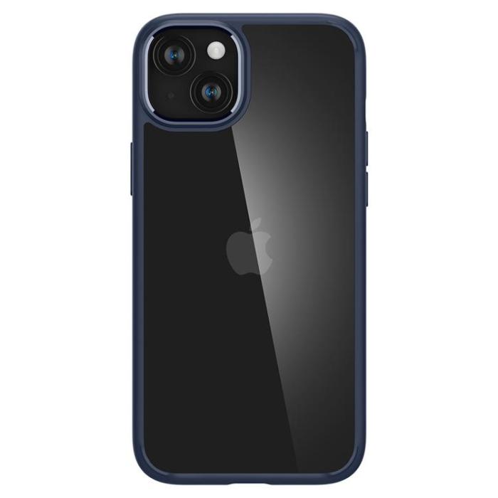 Spigen - Spigen iPhone 15 Plus Mobilskal Ultra Hybrid - Navy Blå