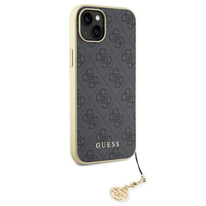 Guess - Guess iPhone 15 Plus Mobilskal Charms Collection - Grå