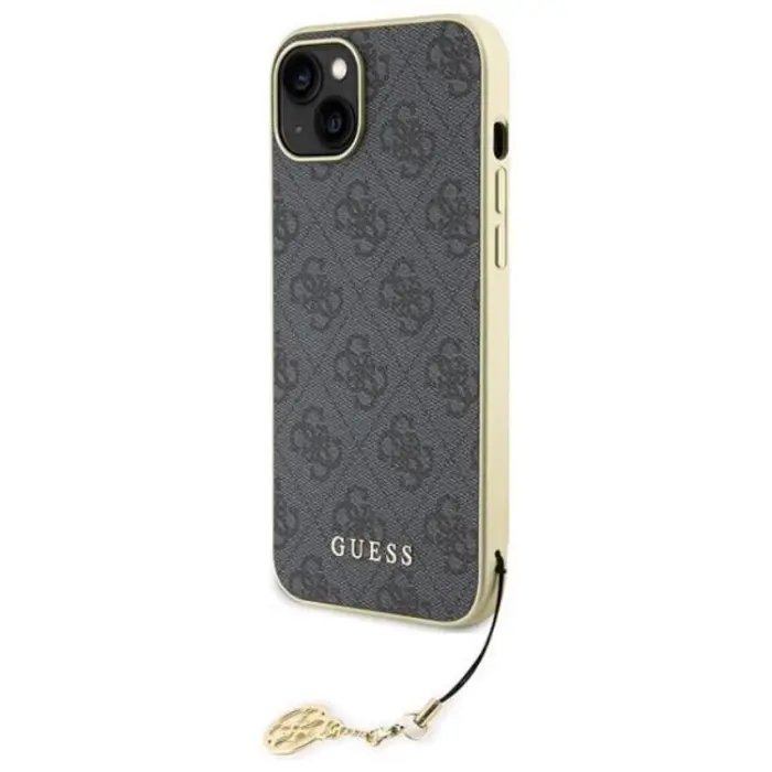 Guess - Guess iPhone 15 Plus Mobilskal Charms Collection - Grå