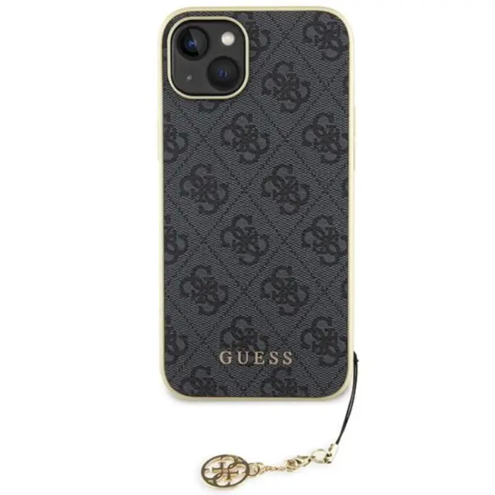 Guess - Guess iPhone 15 Plus Mobilskal Charms Collection - Grå