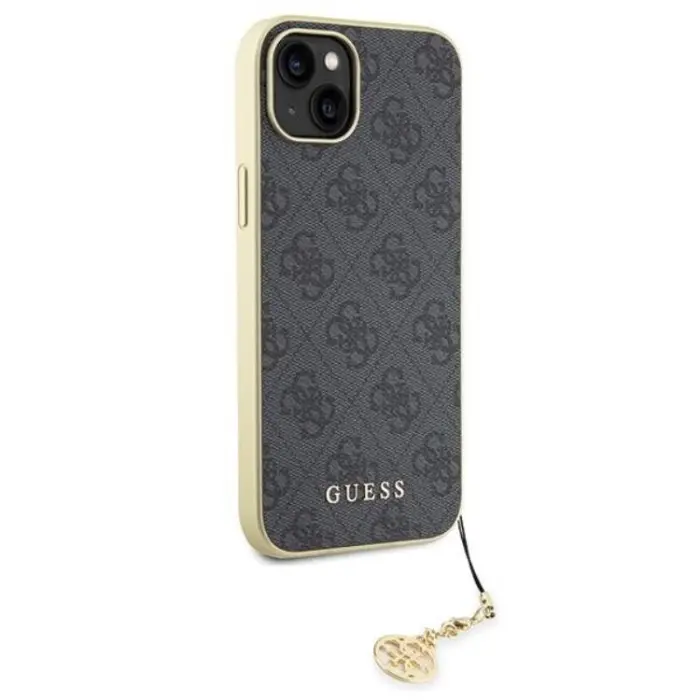 Guess - Guess iPhone 15 Plus Mobilskal Charms Collection - Grå