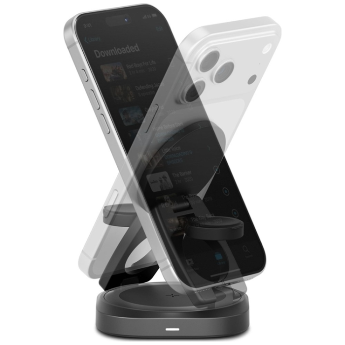 ENERGEA - Energea Qi2.2 MagSafe Trådlös Laddare För iPhone/Apple Watch/Airpods