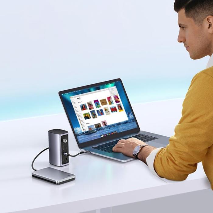 UTGATT1 - Ugreen Multifunction HUB 12in1 - Grå